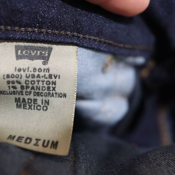 Levi’s 545 Low Rise Bootcut Dark Wash Jeans 6 Medium Y2K - Picture 11 of 11